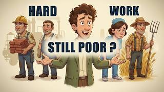 Why Hard Work Alone Doesn’t Make You Rich (The Economic Truth Explained) | The Animated Analyst Wealth