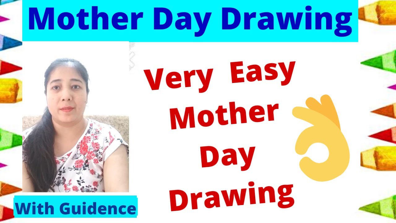 mother day drawing easy | mother day drawings |mother’s day celebration | pramila art craft