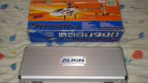 Align TREX 450SE GF (Unboxing & Build)