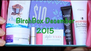 Birchbox December 2015 (re-upload) sorry it getting stuck