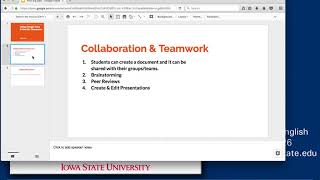 Using Google Docs in the ESL Classroom