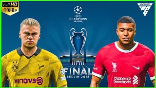 EA FC24 - Imagine This Final in 2025😨 Mbappé vs Haaland || Borussia Dortmund vs Liverpool FC