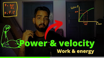 Power & velocity relation || Example 4.2 solution || Chapter 4