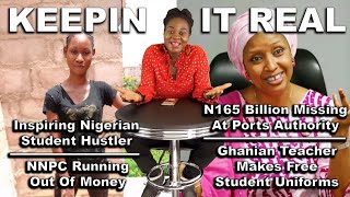 Inspiring Nigerian Lady; NNPC Running Out Of Money; N165B Missing At NPA; Ghana Teacher; Namibia