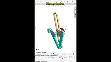 Kite mechanism - Mechanical Animation #mechanics #animation #solidworkstutorialhp