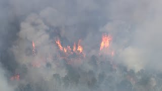 Large brush fire on Cape Cod contained after hourslong burn