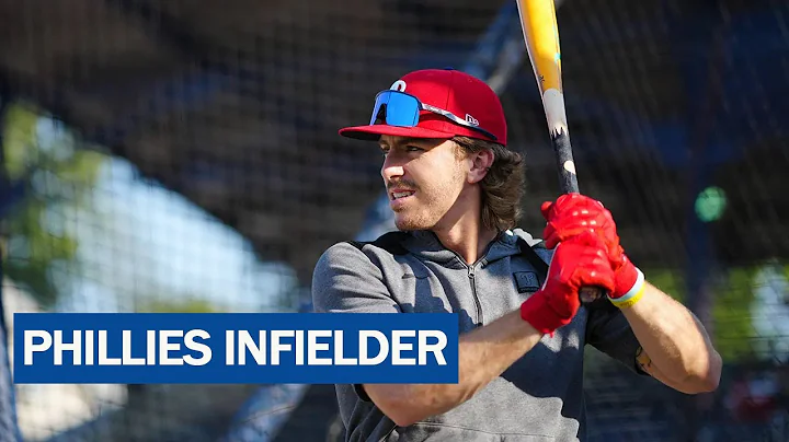 Phillies infielder Bryson Stott's custom bat takes you back to school at Little League Classic