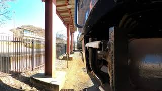 EF63運転体験 ~床下からの映像~ (2) 往復(360°)