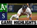 A's vs. Mariners Game Highlights (7/24/21) | MLB Highlights