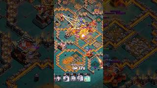 Hard Base Destroyed with Air Attack 🔥 | Perfect 3 Star Clash of Clans#cocattack#airattack