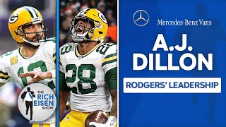 Packers RB AJ Dillon: “Phenomenal Teammate” Aaron Rodgers Deserves NFL MVP Award | Rich Eisen Show