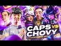 Caps found chovy on the chinese super server and this happened crazy solo kills