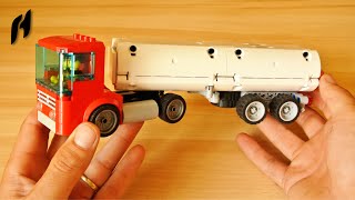 How to Build the Truck with Tanker Trailer (MOC)