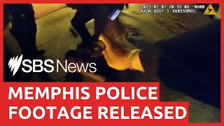 Tyre Nichols: US police release footage of traffic stop in Memphis | SBS News