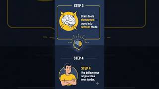 Why Facts Make You MORE Stubborn 🧠 #shorts
