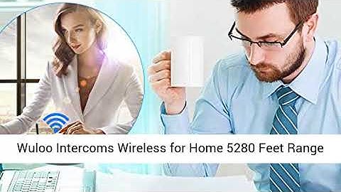 Wuloo Intercoms Wireless