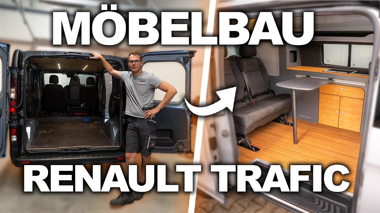 Möbelbau beim Renault Trafic 🚐🪵 - Camper Ausbau - Leichter als ein Ikea Schrank | Camper Meyer
