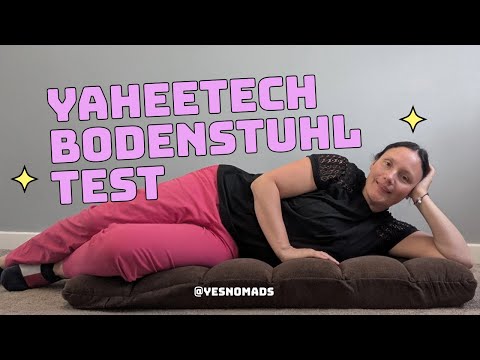 Yaheetech Bodenstuhl Faltbar | Bodensessel, Relaxsessel & Meditationsstuhl