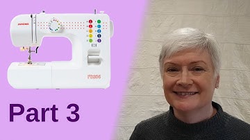 Janome FD206 or RE1306 | Four Step Buttonhole and Blind Hem