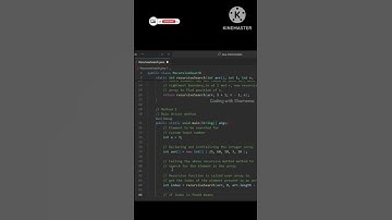 Recursive Search | Java |@CodingwithShameera1#java #programming