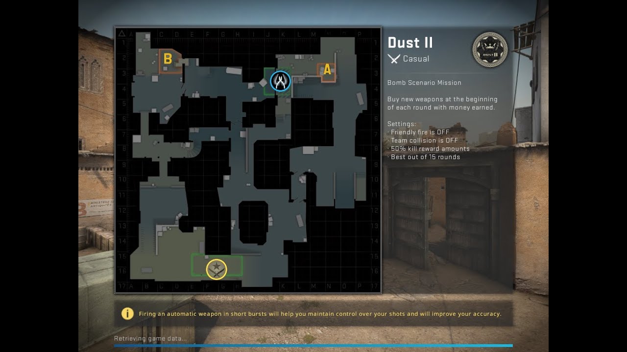 CS:GO || CASUAL BOMB DEFUSAL SCENARIO MAPS || DEDUST II MAP GOT TWO MVP ...