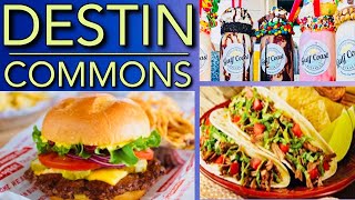 Where To EAT At The Destin Commons || Destin, Florida