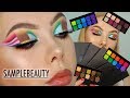 SAMPLE BEAUTY 'QUAD SQUAD' PALETTES - Tutorial & Review | Lsgmakeup