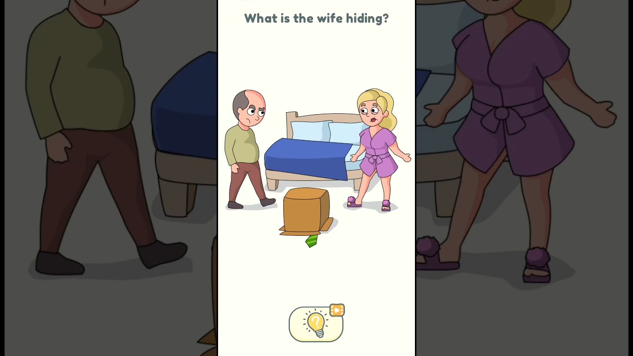 DOP 2 (Delete One Part) Level - 805 What's the wife hiding?