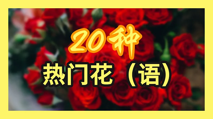 20種 花語(花語) | 哪種花適合單身族? - 天天要聞