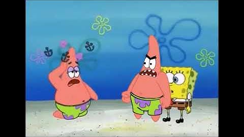 Patrick Beats up himself for real-Meme Mentom