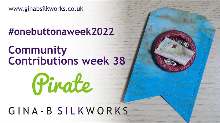 Pirates! - Week 38 of One Button a Week 2022 / Pirate themed handmade buttons