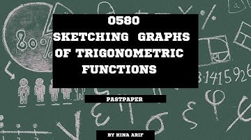SKETCHING GRAPHS OF TRIGONOMETRIC FUNCTIONS (Sine, Cos and tan). 0580  IGCSE.