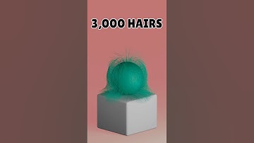 Guide to Hair Simulation #3dart  #3danimation #hairsimulation #effects   #learning #asmr