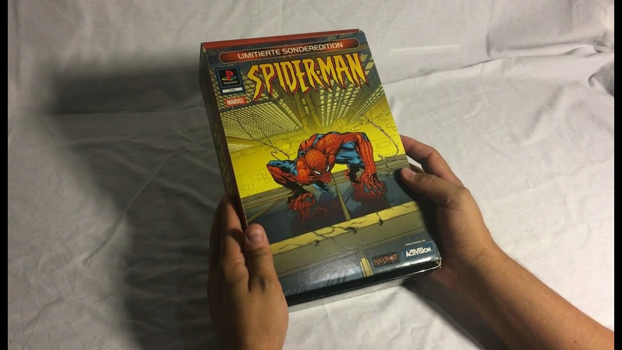 Unboxing PS1 - Spider-man Limited edition - Limitierte