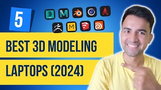 5 Best Laptops For 3D Modeling 2024 | Top Budget Laptops For 3d Modeling & Rendering 💥