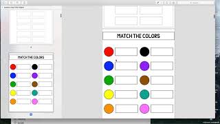 Anchor Chart Matching File Folder Activities Product Preview Profile