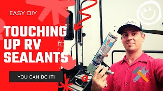 How To Reseal An RV DIY - Resealing A Compartment Door 2021 - 2022