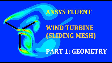 ANSYS FLUENT Tutorial: Sliding Mesh (Wind Turbine) Part 1/3
