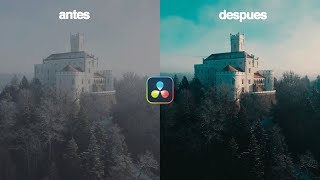 Get a film look in less than 5 minutes in Davinci Resolve screenshot 2