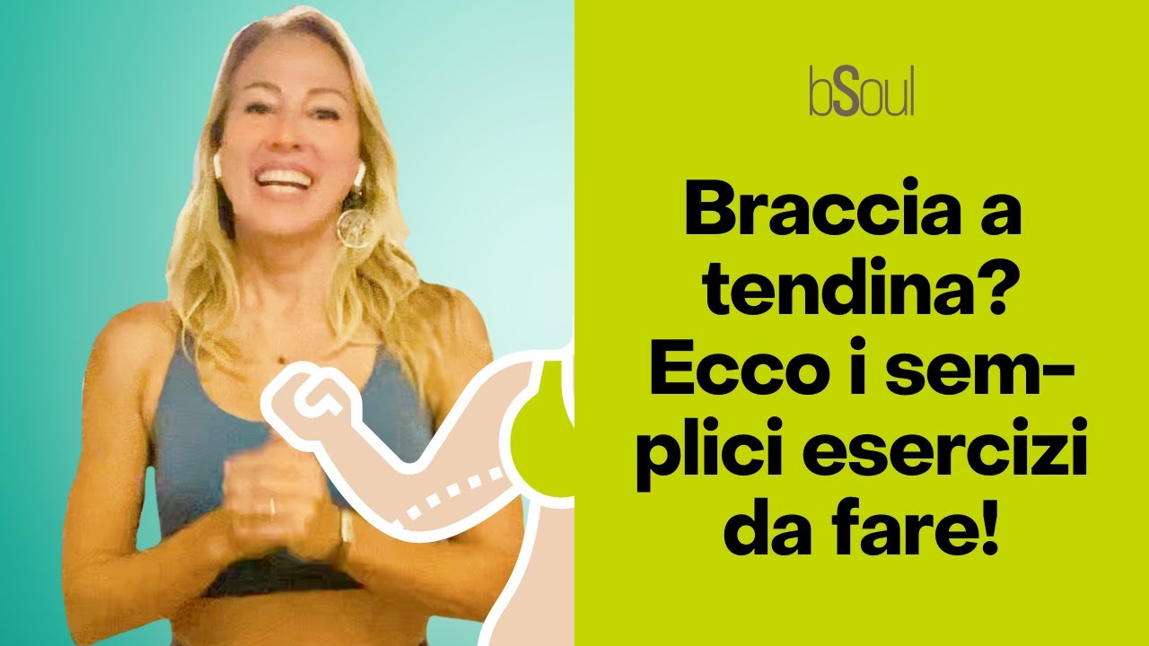 Braccia a tendina? Ecco i semplici esercizi da fare!