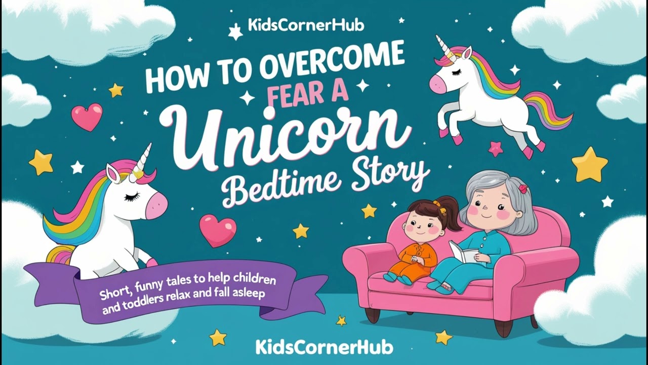 A Funny and Gentle Unicorn Story to Help Children Overcome Fear, Relax, and Fall Asleep Peacefully