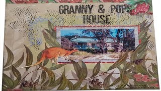 #scrapbook tutorial granny and pops house @Aussiescrapper