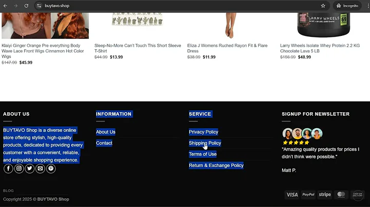 Buytavo.Shop Reviews: Is Buytavo luxury product Legit or a Scam? Honest Review Before You Shop