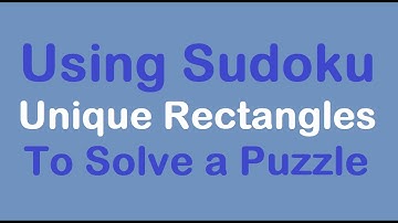 Sudoku Primer 328 - Unique Rectangles Help Solve a Diabolical Puzzle