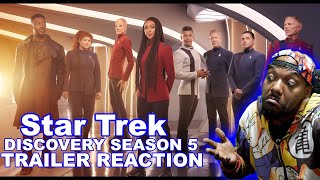 Star Trek: Discovery | Season 5 Official Trailer REACTION!