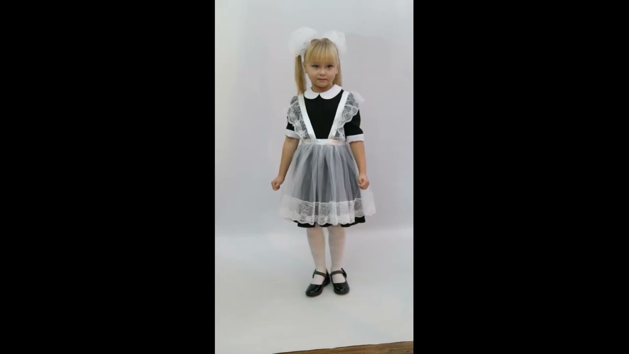 Фартук школьный детский 021