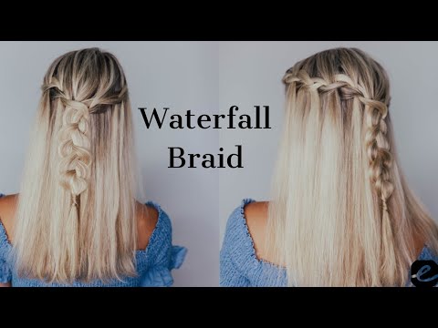 Beautiful Waterfall Braid