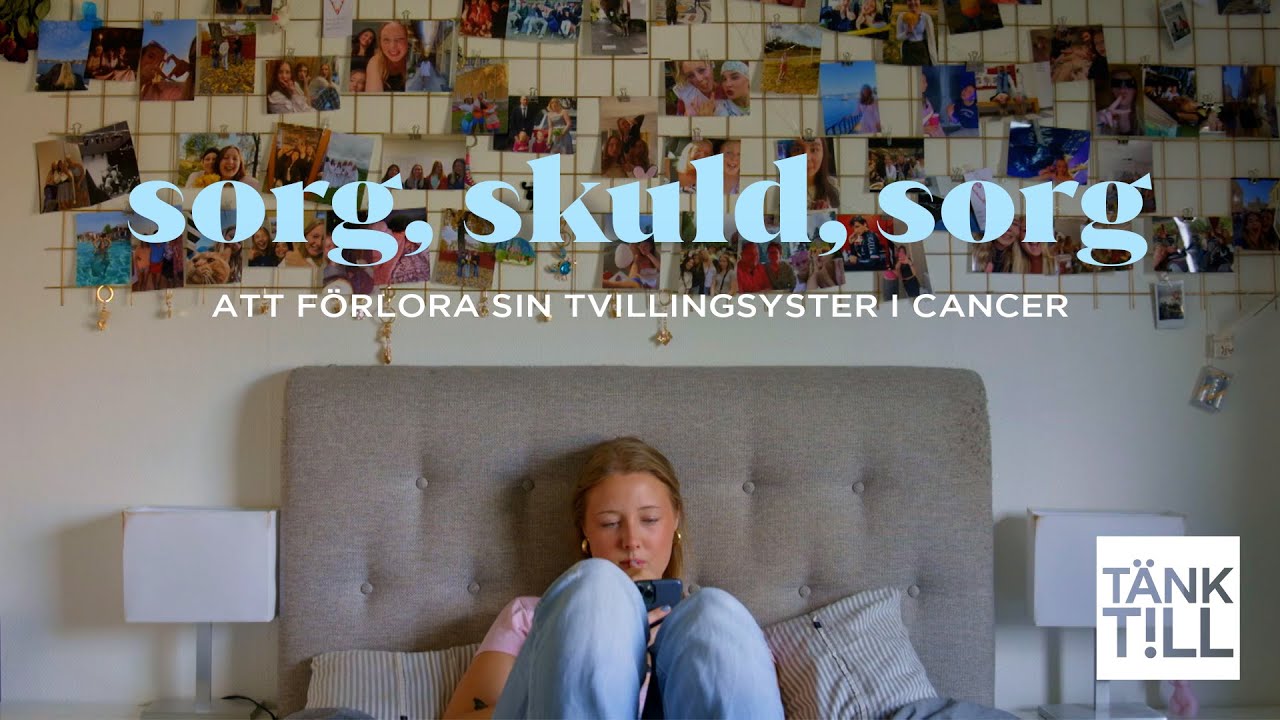 Matilda förlorade sin tvillingsyster i cancer l Sorg, skuld, sorg