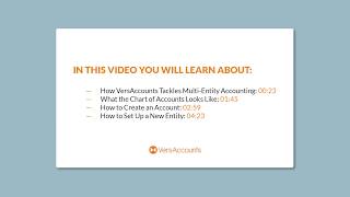 VersAccounts - Multi Entity Accounting