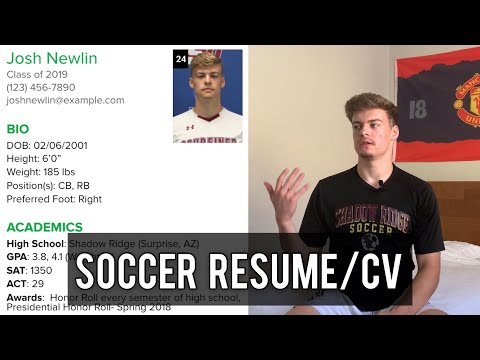 How-to-Make-a-Resume/CV-for-College-Coaches